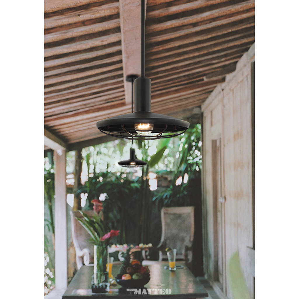 Compton Outdoor Pendant | Outdoor Ceiling Lights | Matteo - Light House Co.