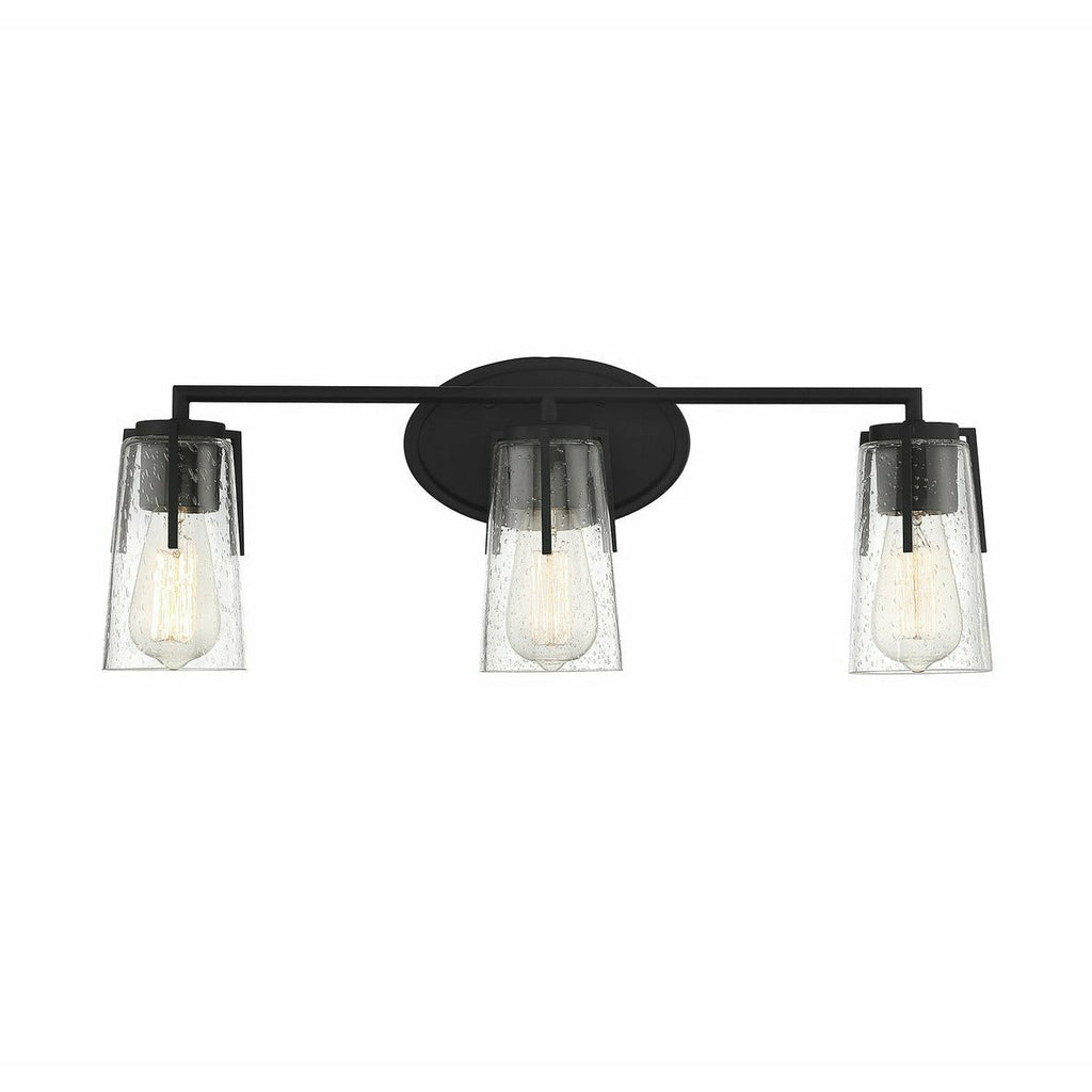 Sacremento 3 Light Vanity | Vanity Light | Savoy House - Light House Co.