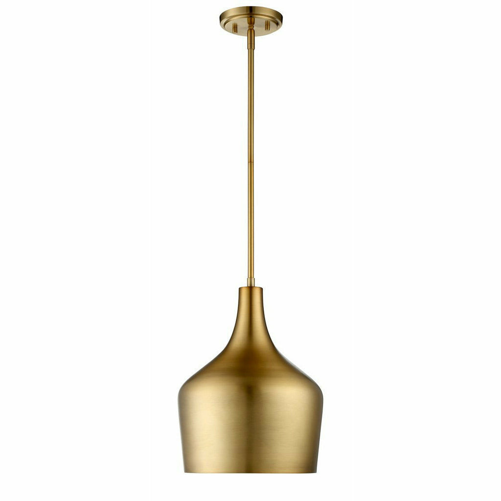 Elodie Pendant - Natural Brass | Open Box - Light House Co.