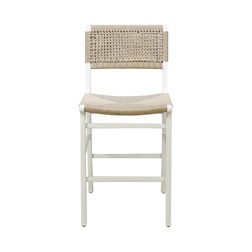 Anise Counter Stool - Matte White Lacquer