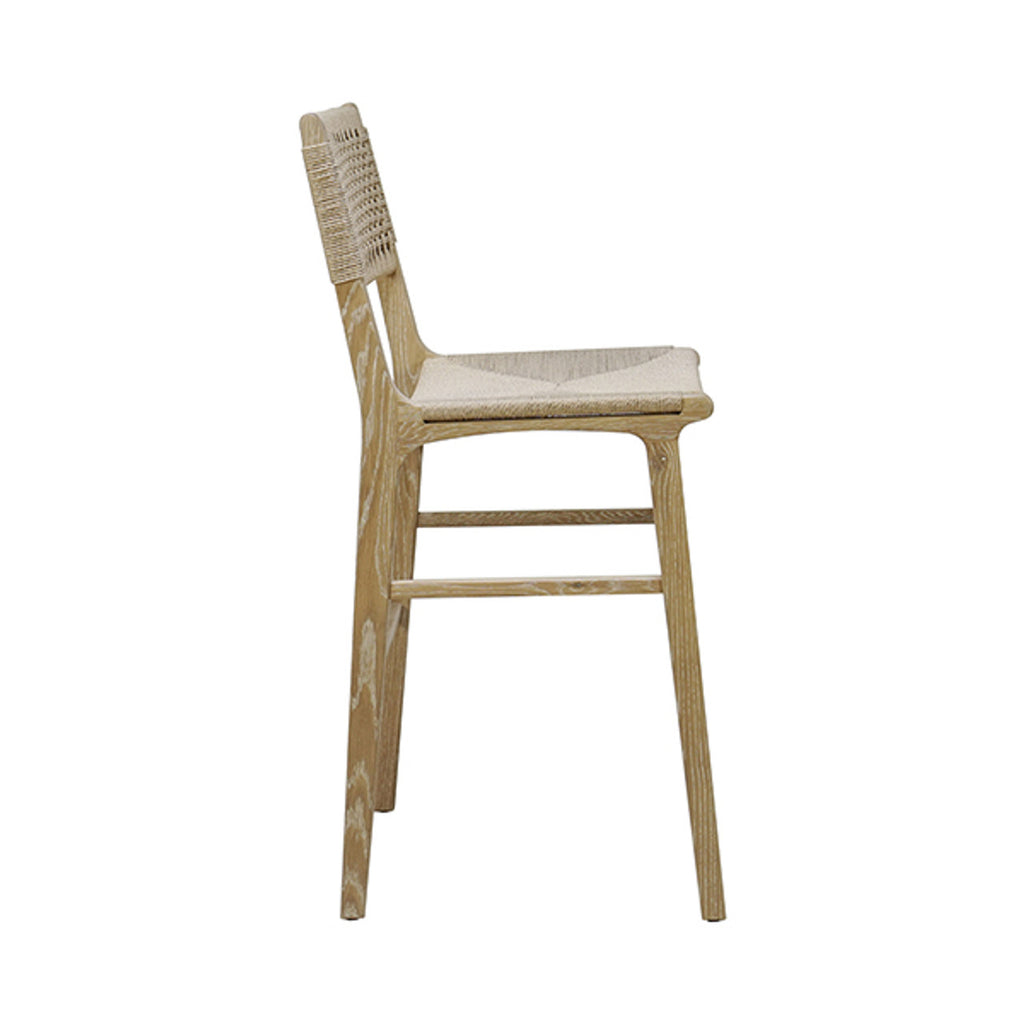 Anise Stool - Cerused Oak