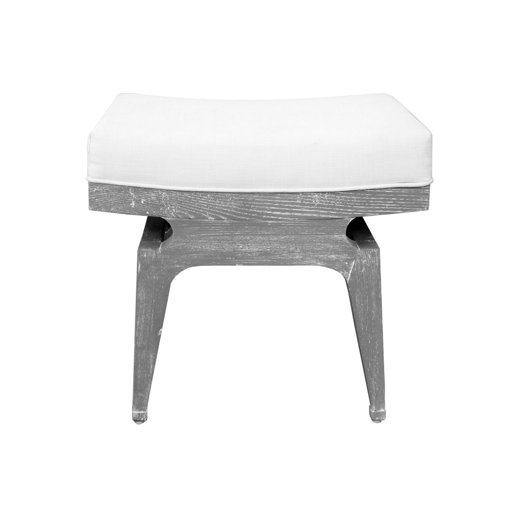 Fergie Stool - Grey Cerused Oak